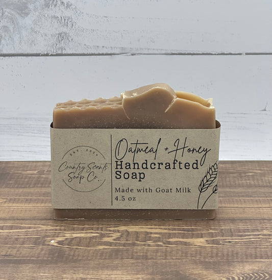 Oatmeal + Honey Soap