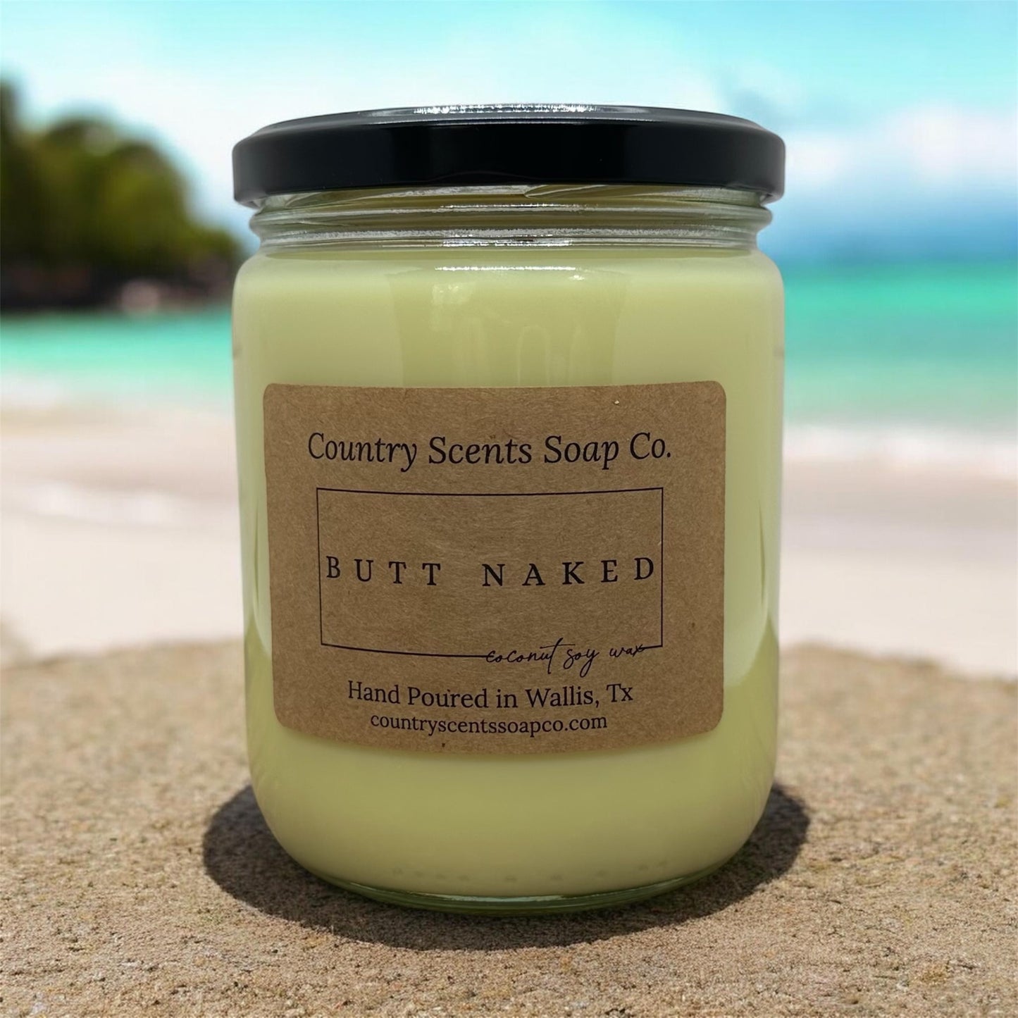 Butt Naked Candle