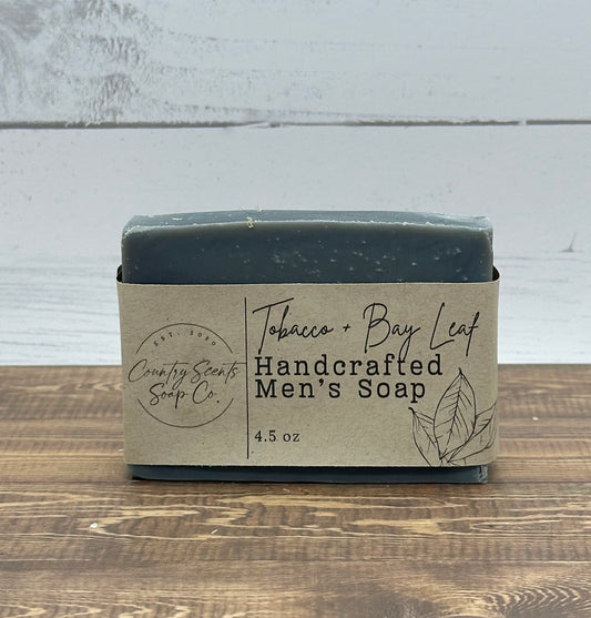 Tobacco + Bay Leaf Men's Soap