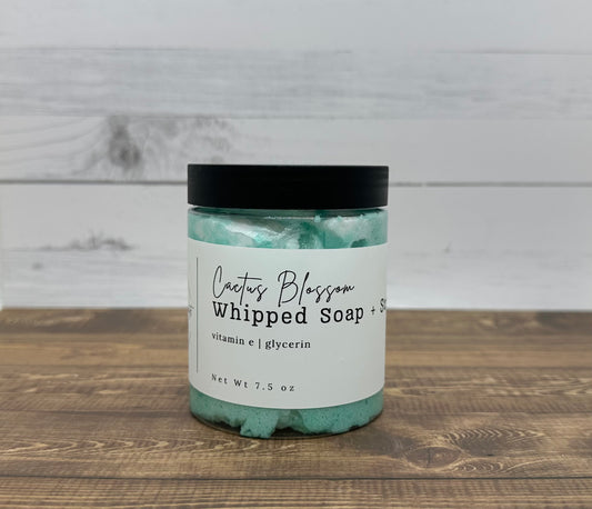 Cactus Blossom Whipped Soap + Scrub