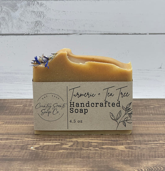 Turmeric + Tea Tree Soap