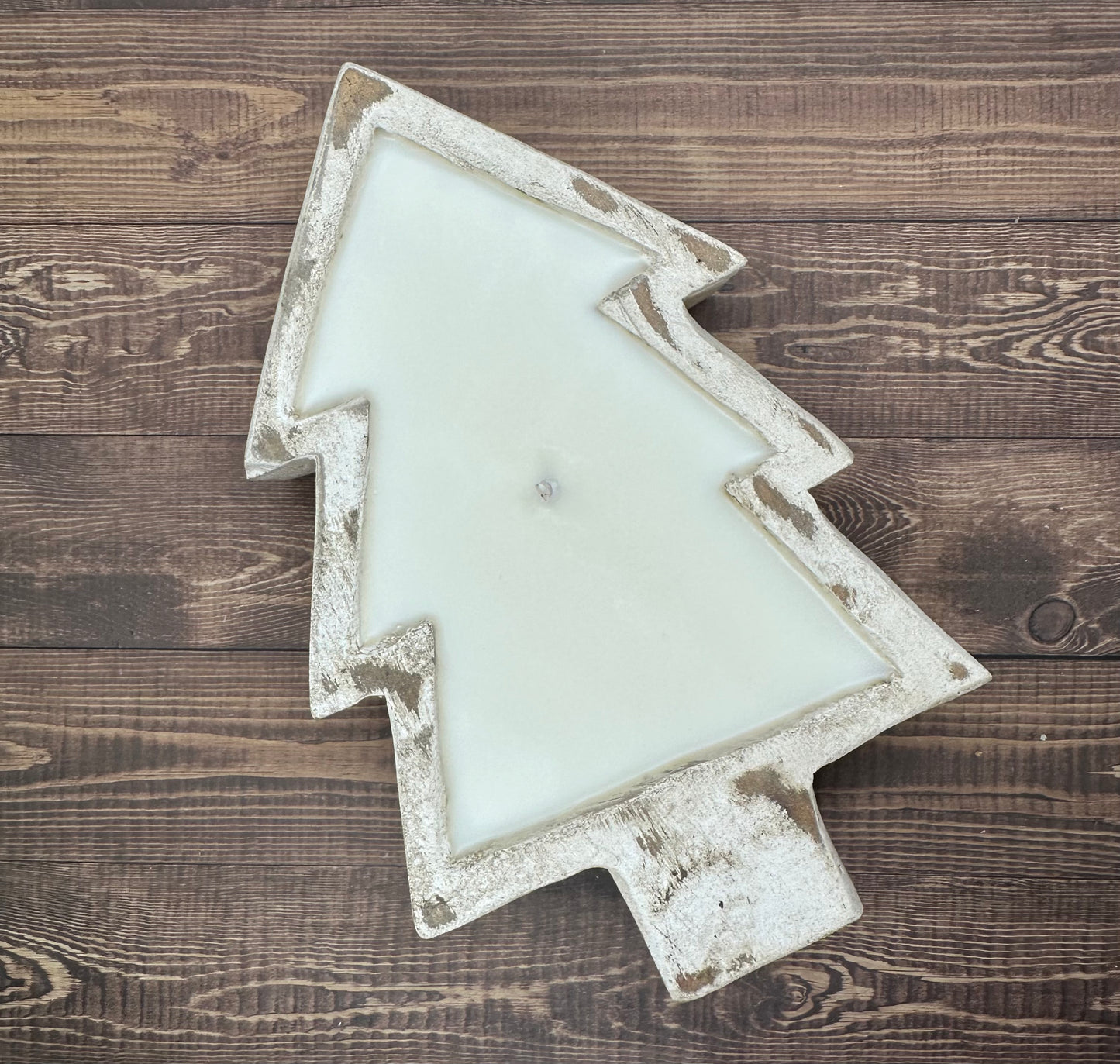 Winter Dough Bowl Candle