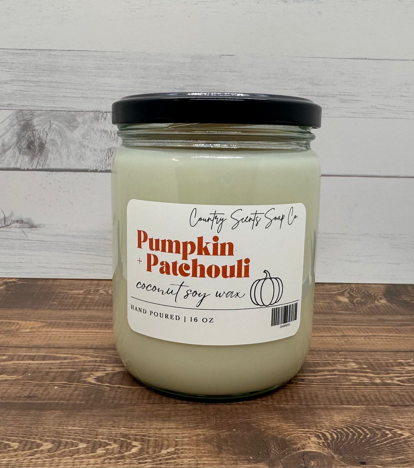 Pumpkin + Patchouli Candle