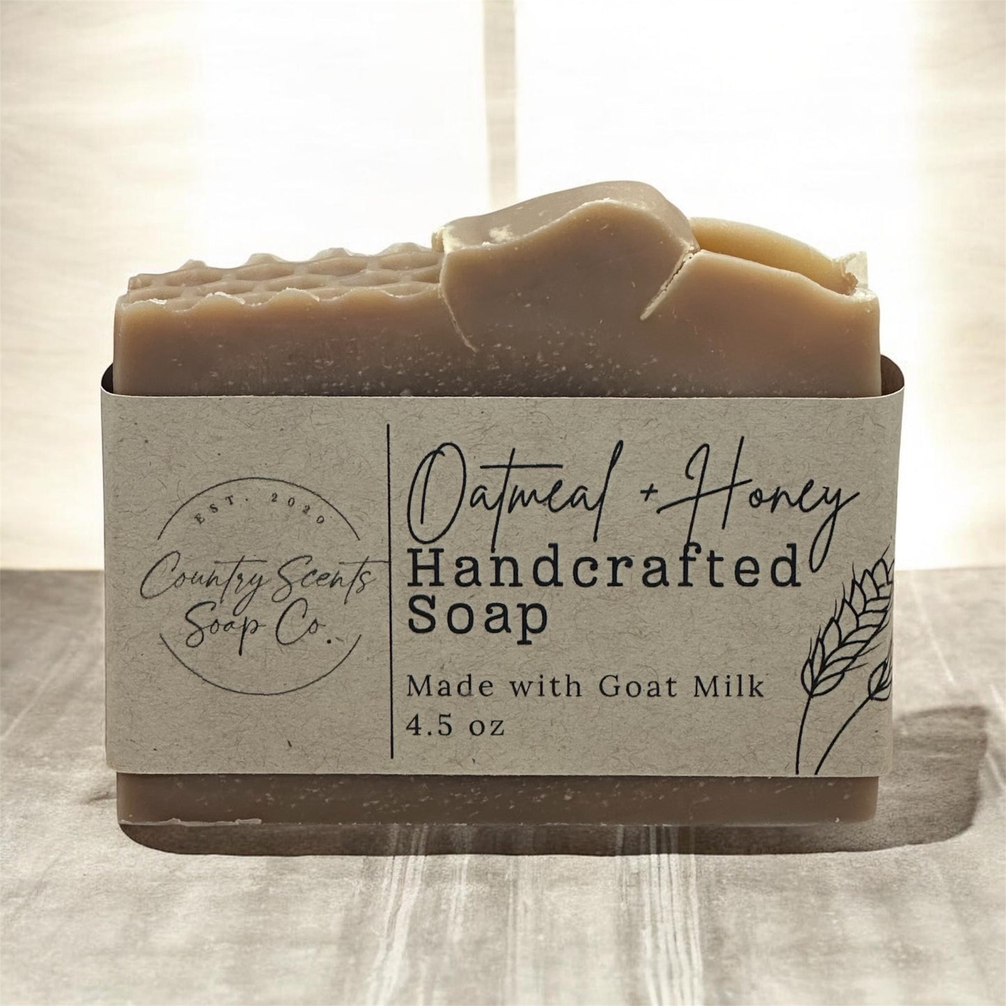 Oatmeal + Honey Soap