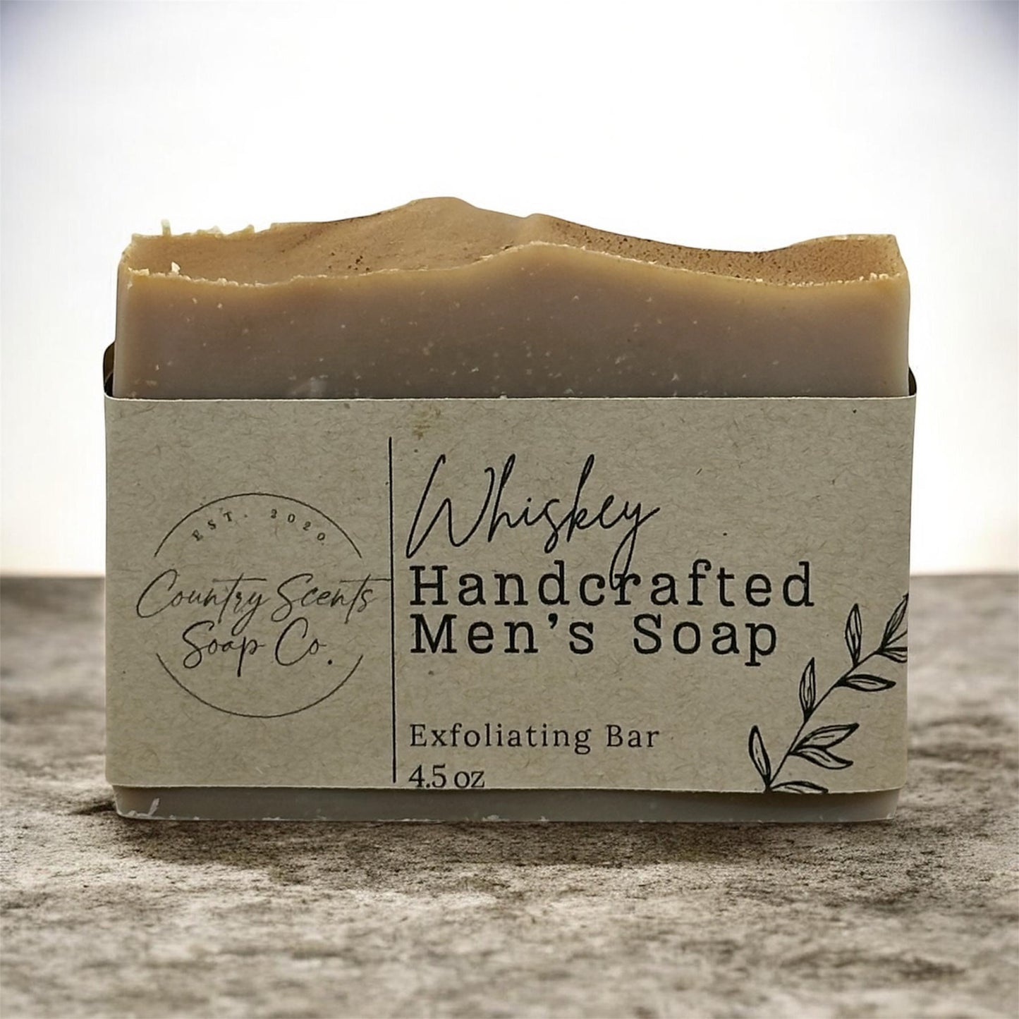 Whiskey Men's Soap