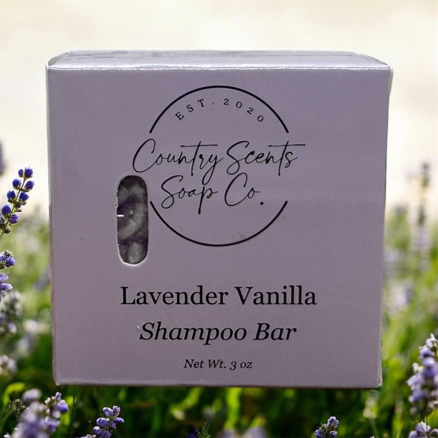 Lavender Vanilla Shampoo Bar