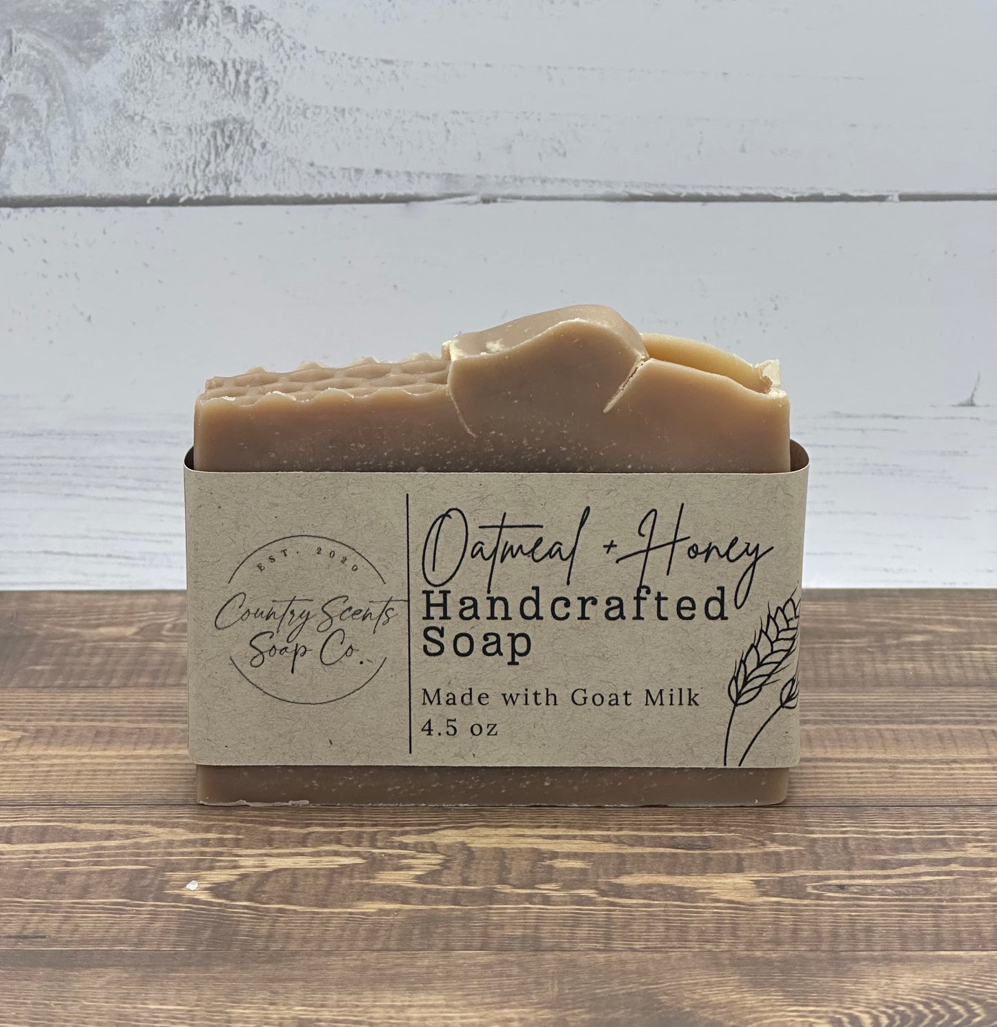 Oatmeal + Honey Soap