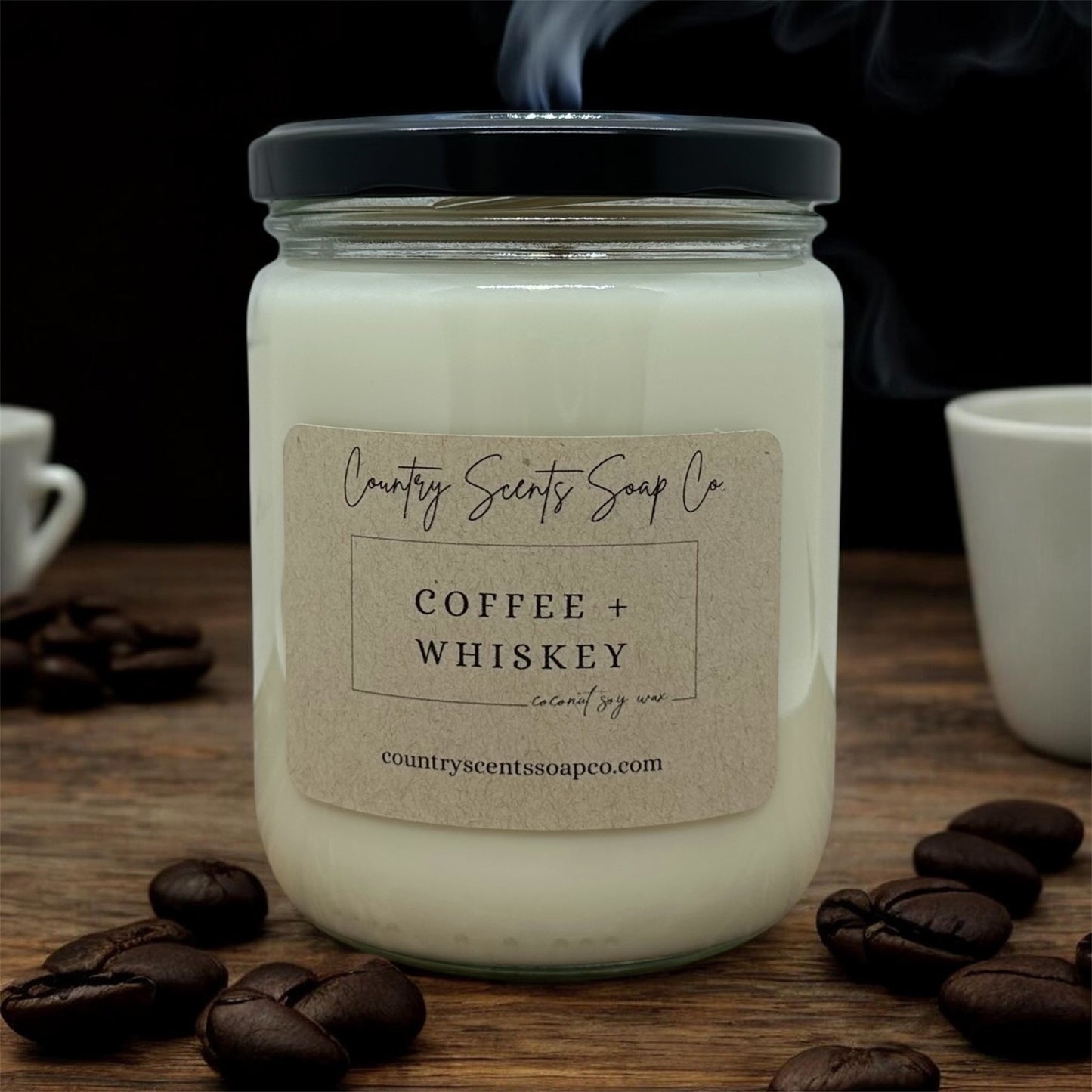 Coffee + Whiskey Candle