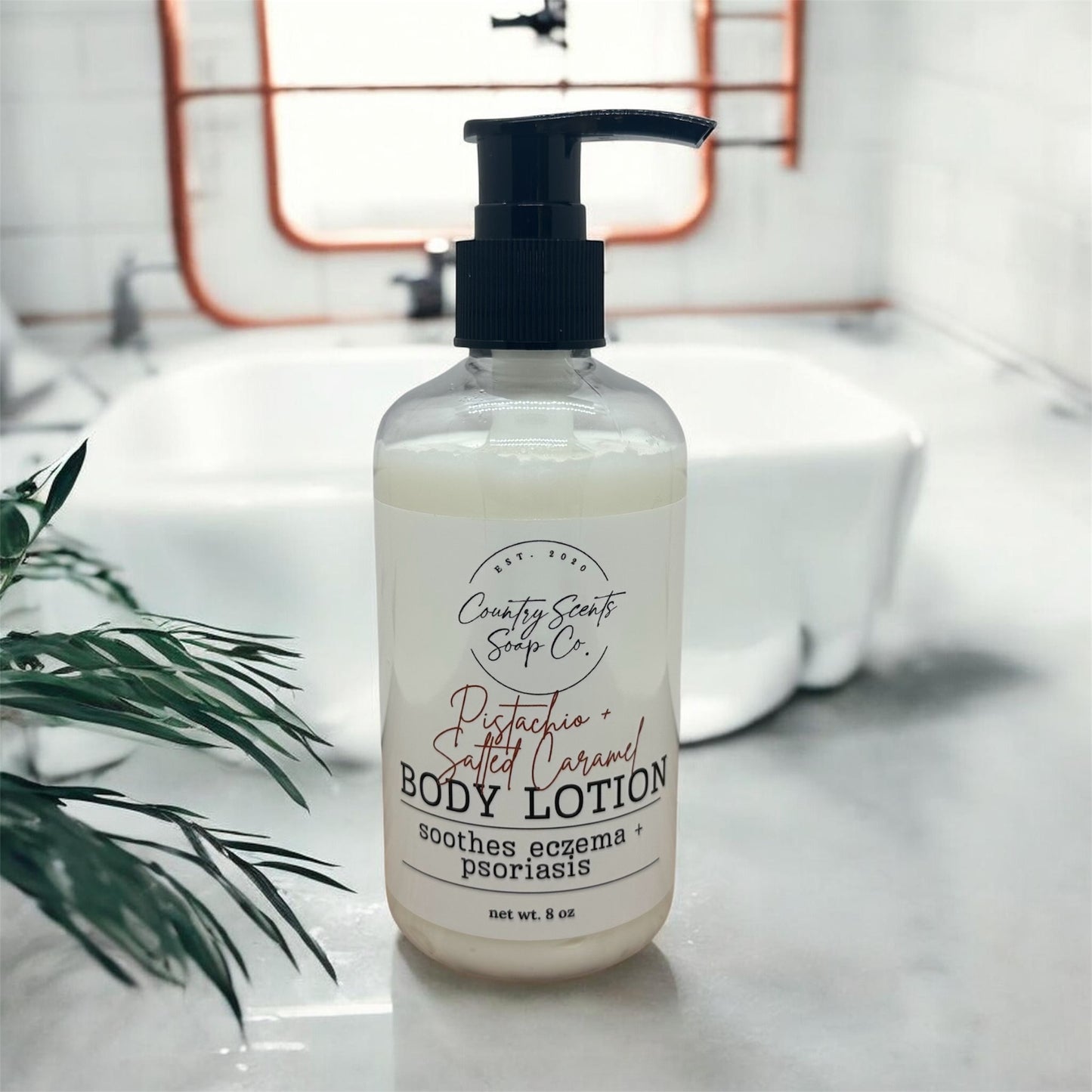 Pistachio + Salted Caramel Body Lotion