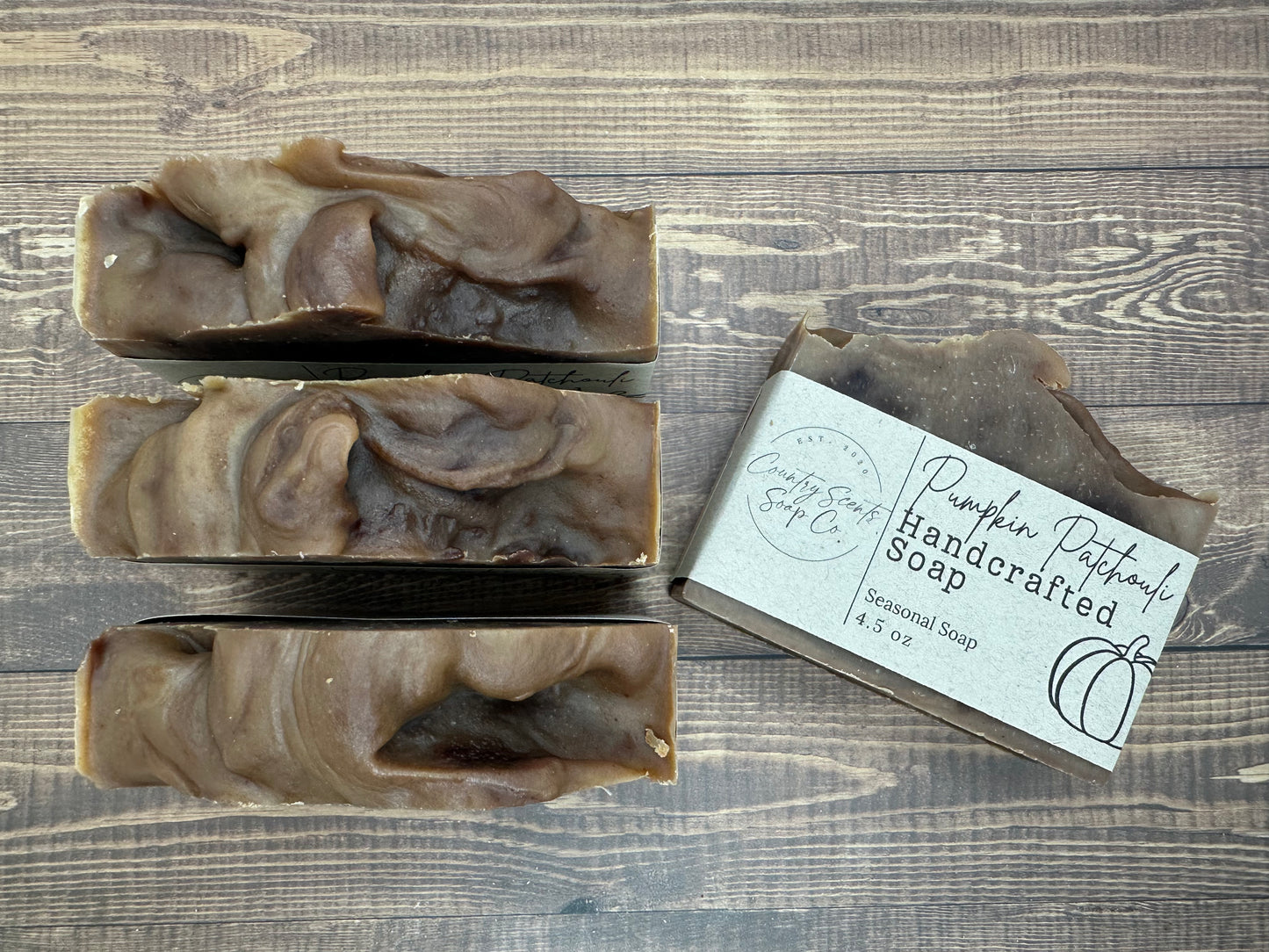 Pumpkin + Patchouli Soap