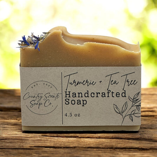 Turmeric + Tea Tree Soap