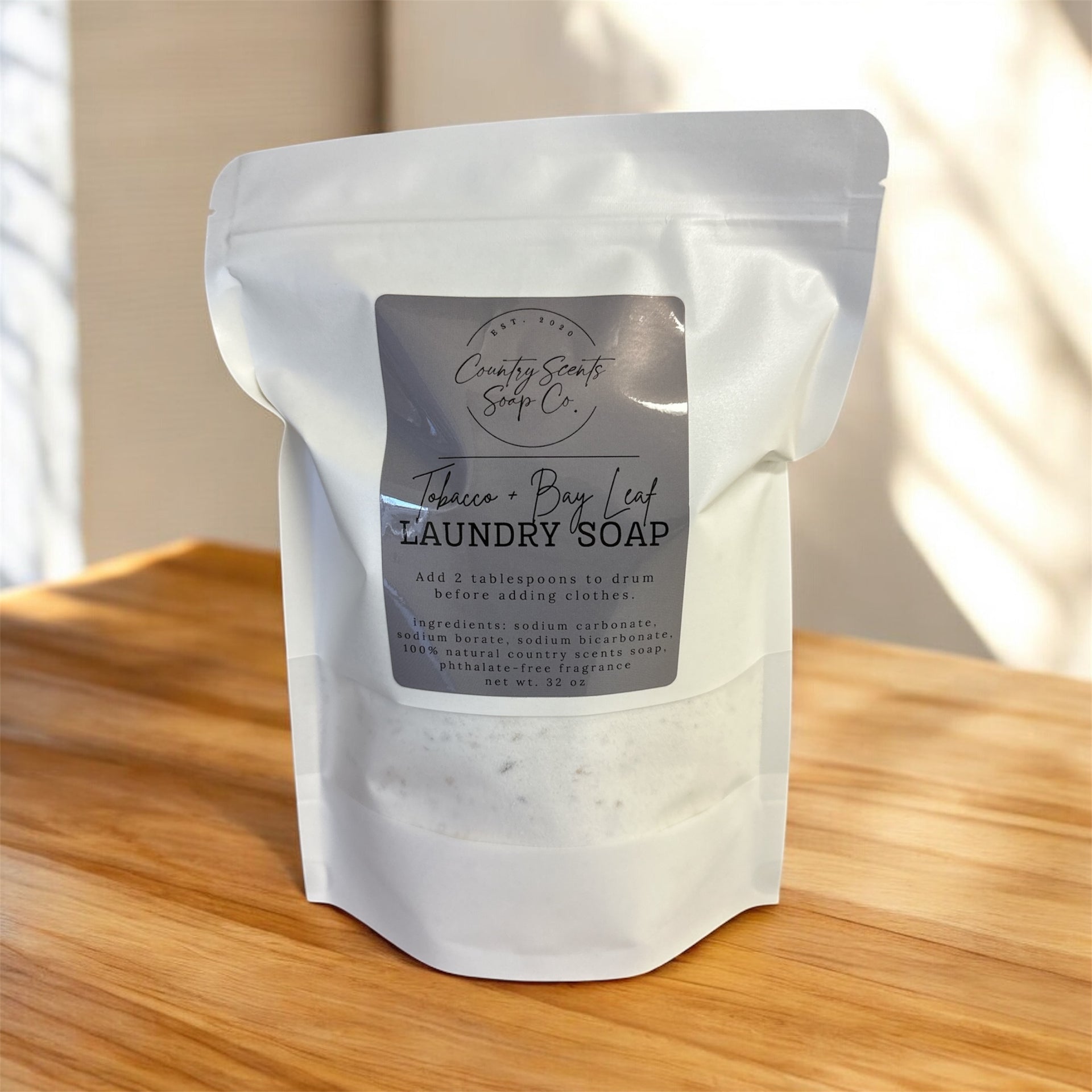 tobacco scented soap Tobacco + Bay Leaf Laundry Soap – Country Scents Soap Co