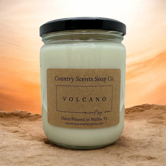 Volcano Candle