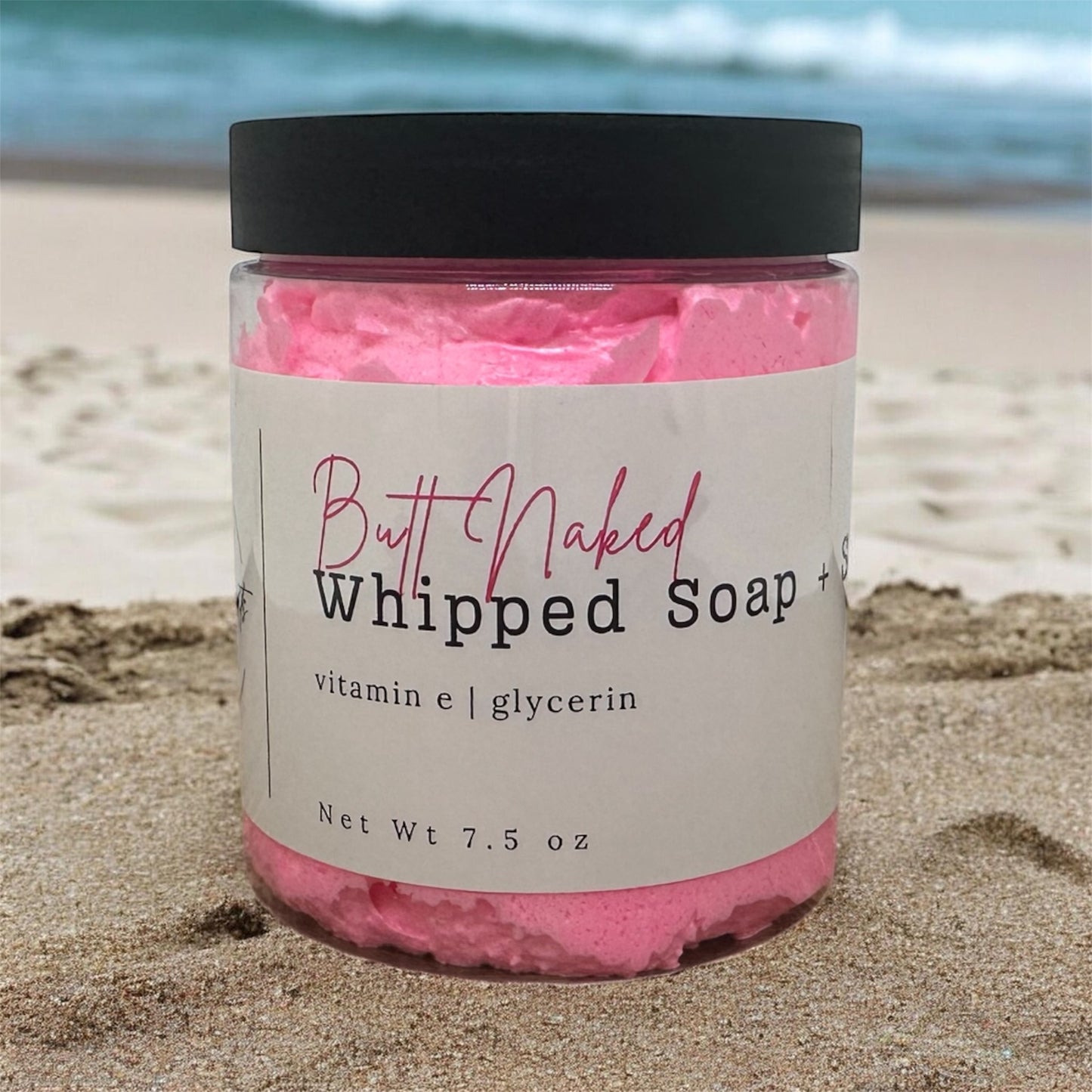 Butt Naked Whipped Soap + Scrub