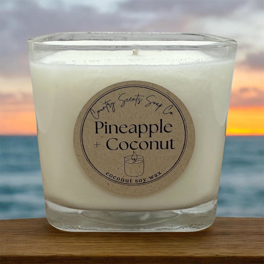 Pineapple + Coconut Candle