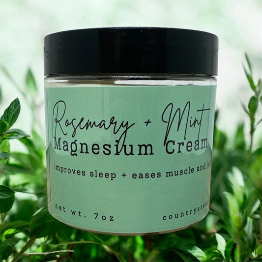 Rosemary + Mint Magnesium Cream