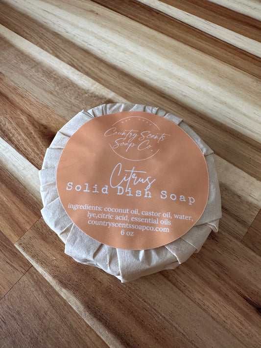Solid Dish Soap Refill