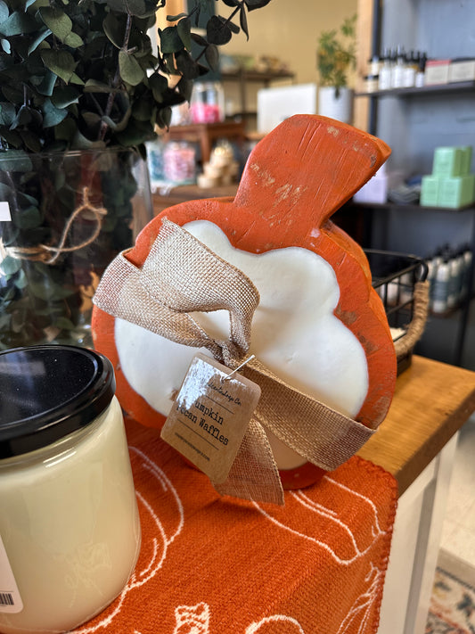 Pumpkin Dough Bowl Candle