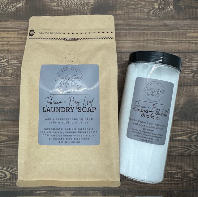 Laundry Soap - Tobacco + Bay Leaf
